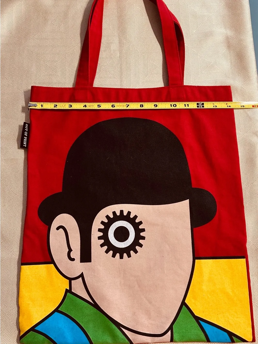 Out of Print A Clockwork Orange Canvas Tote Bag Stanley Kubrick Bookish